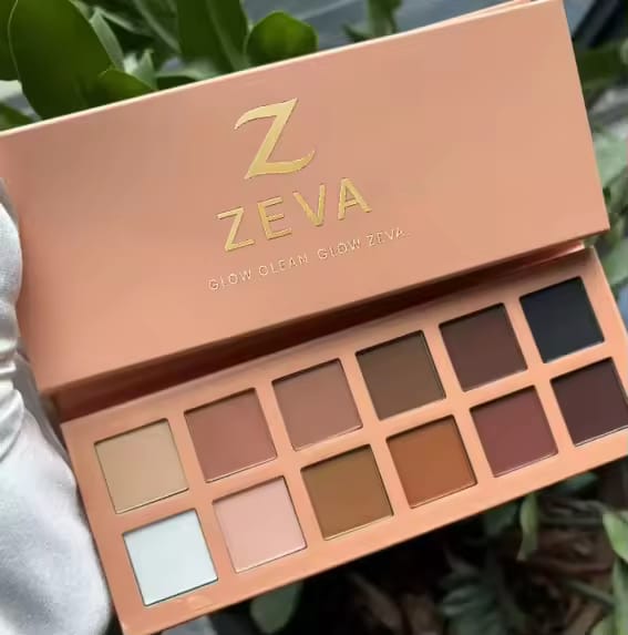 ZEVA Eyeshadow Palette - Heat Spell (12 Shades)