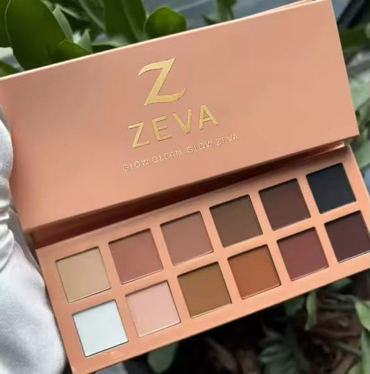 ZEVA Eyeshadow Palette - Heat Spell (12 Shades)
